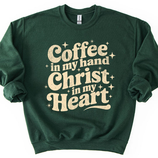 Coffee and Christ Sweatshirt