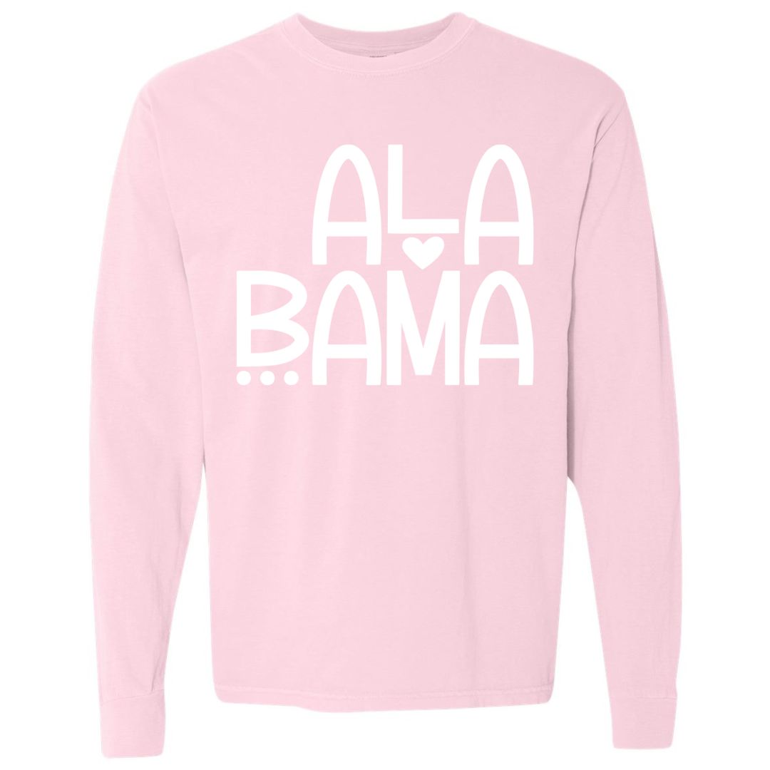 Alabama Comfort Colors Long Sleeve T-shirt