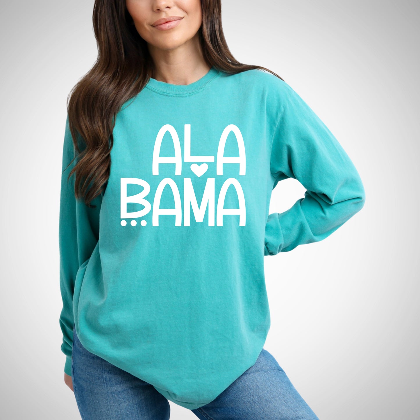 Alabama Comfort Colors Long Sleeve T-shirt