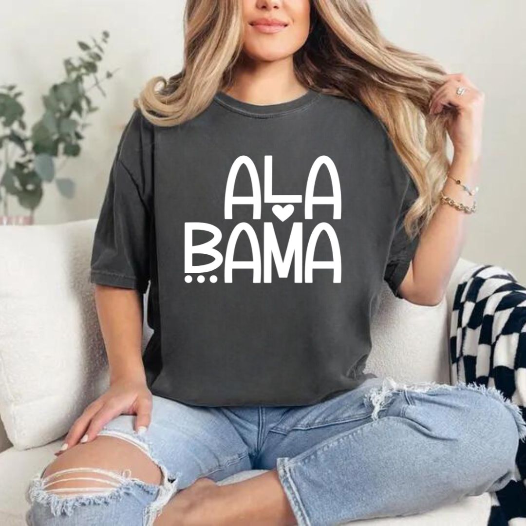 Alabama Comfort Colors Short Sleeve T-shirt