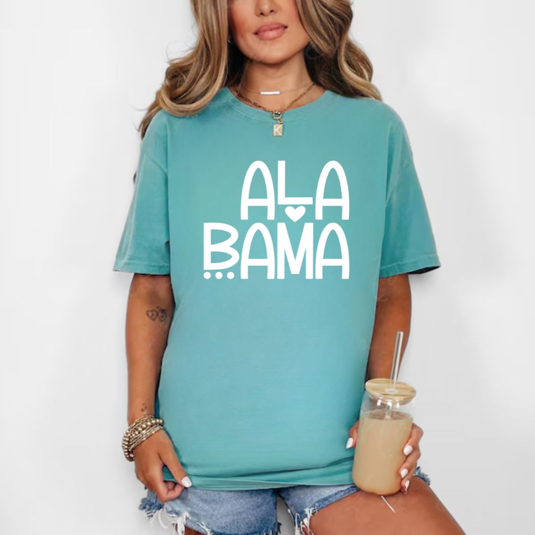 Alabama Comfort Colors Short Sleeve T-shirt
