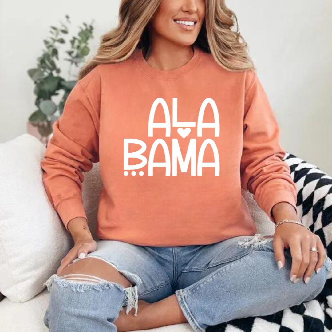 Alabama Comfort Colors Long Sleeve T-shirt