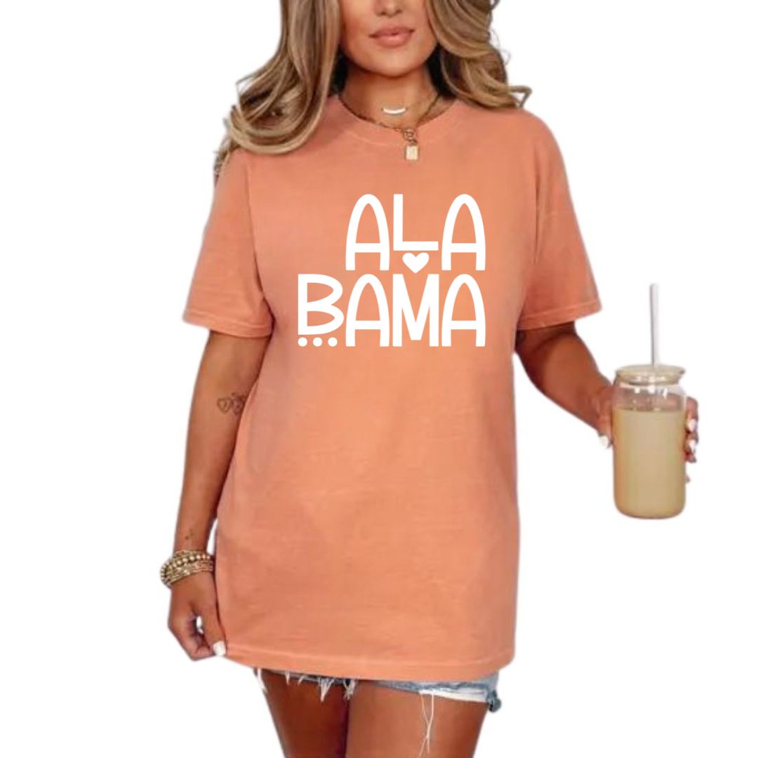 Alabama Comfort Colors Short Sleeve T-shirt
