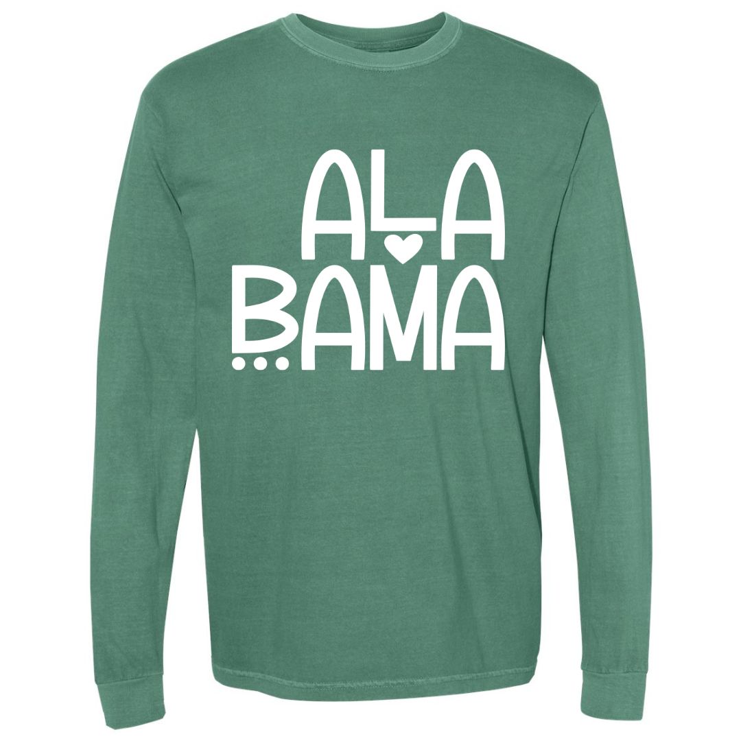 Alabama Comfort Colors Long Sleeve T-shirt