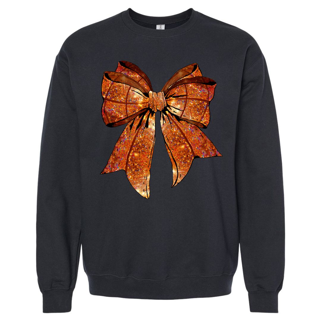 Basketball Bow Sweatshirt
