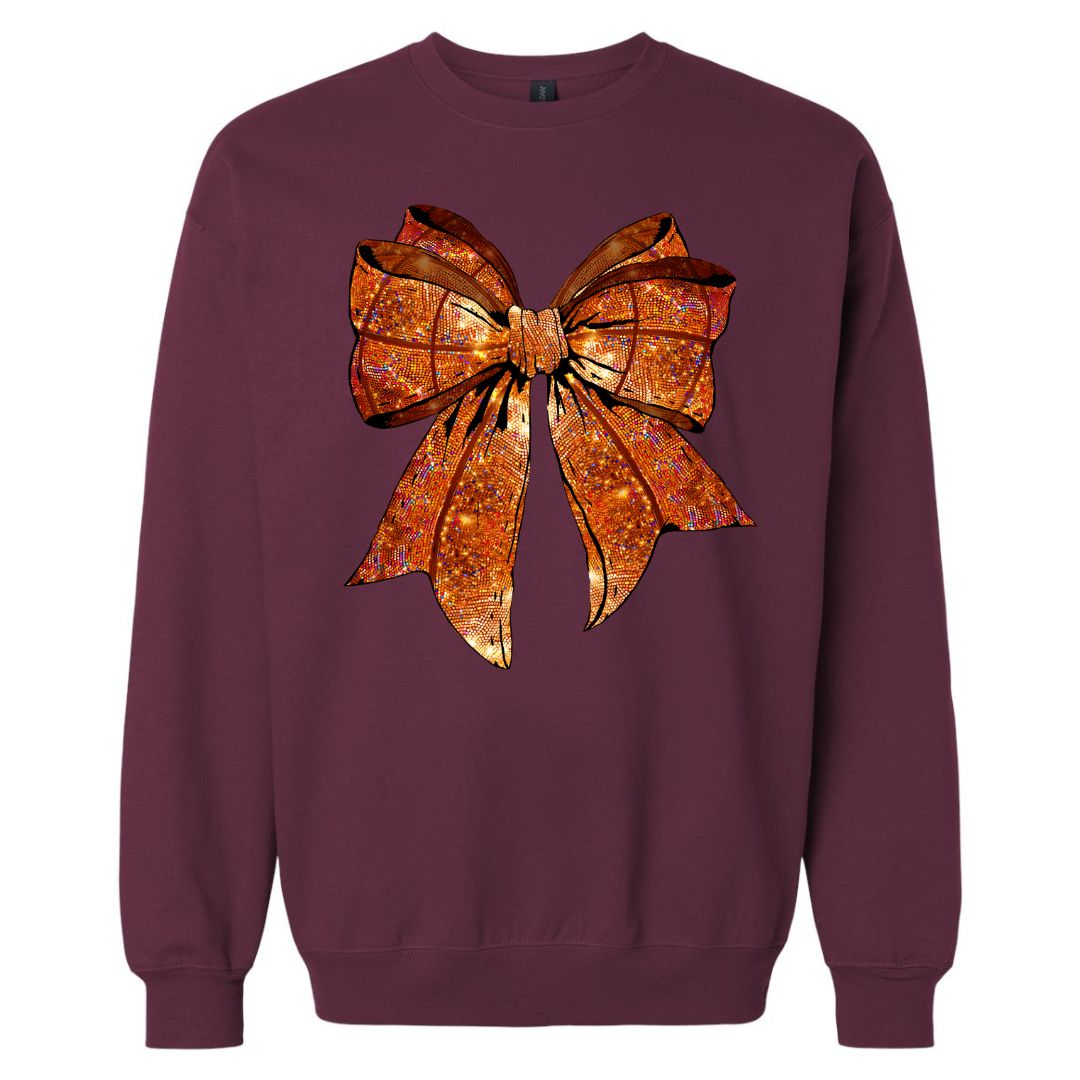 Basketball Bow Sweatshirt