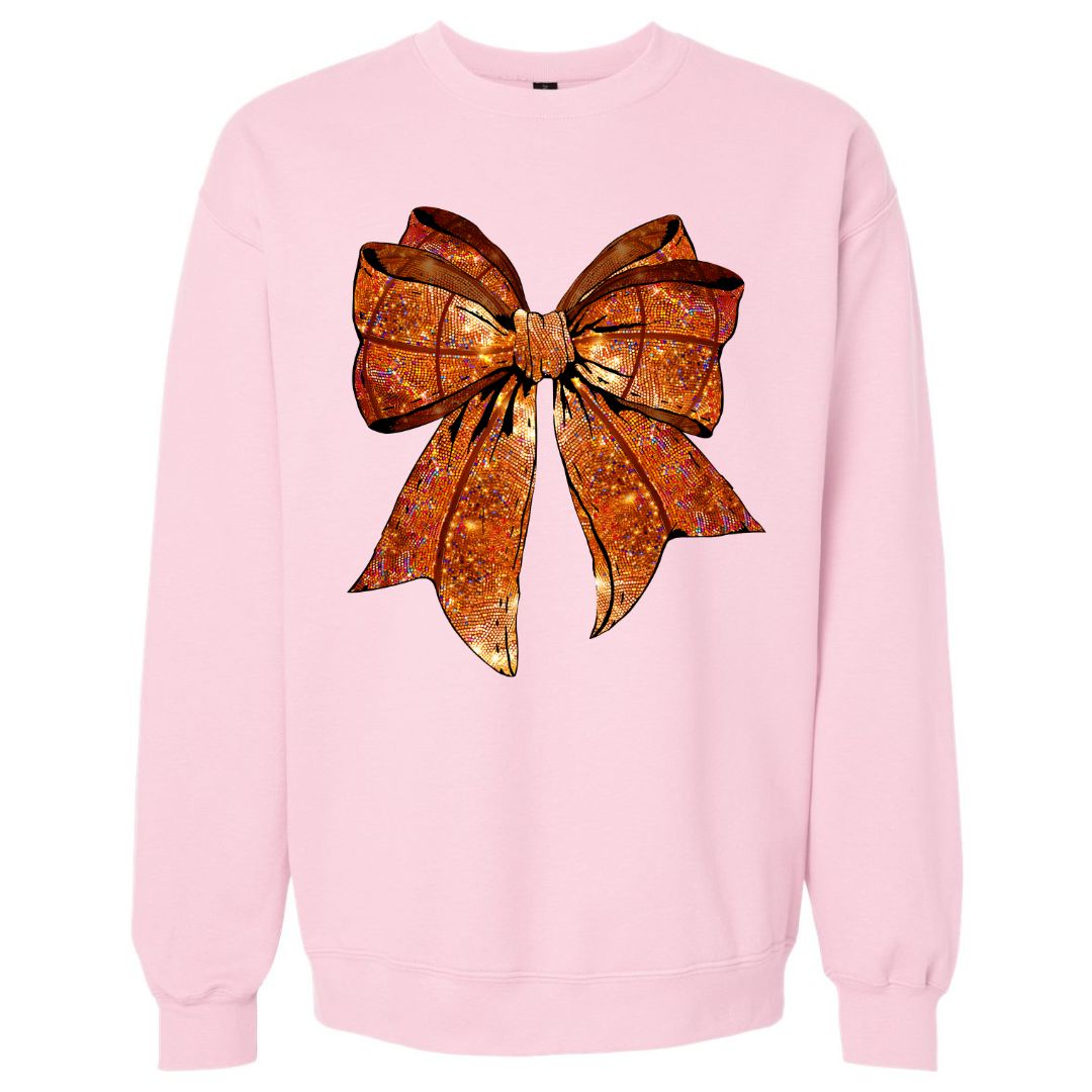 Basketball Bow Sweatshirt