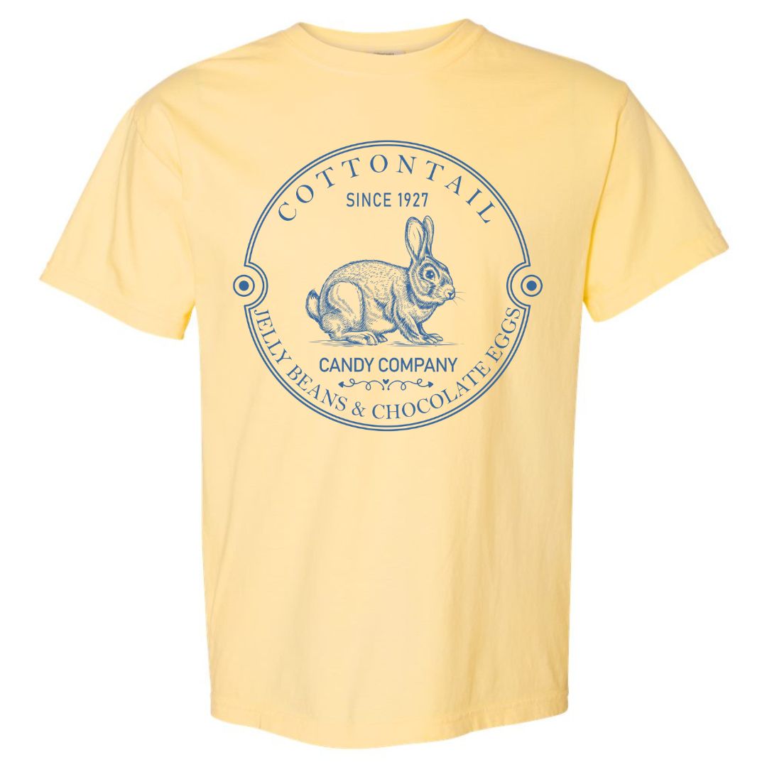 Blue Cottontail Bunny T-shirt