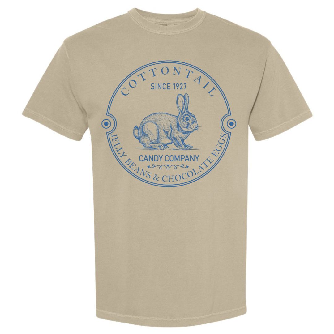 Blue Cottontail Bunny T-shirt