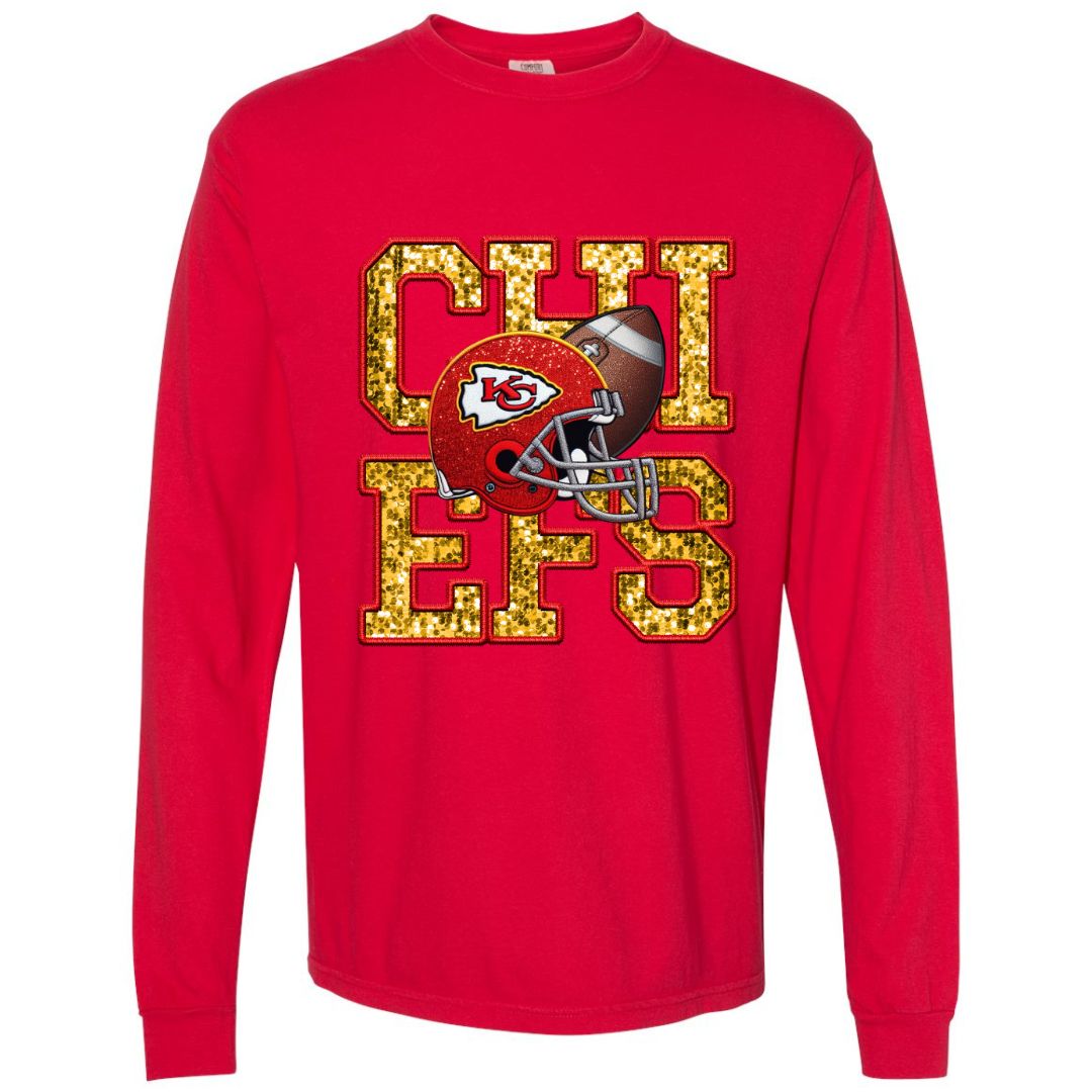 Chiefs Faux Sequins T-shirt