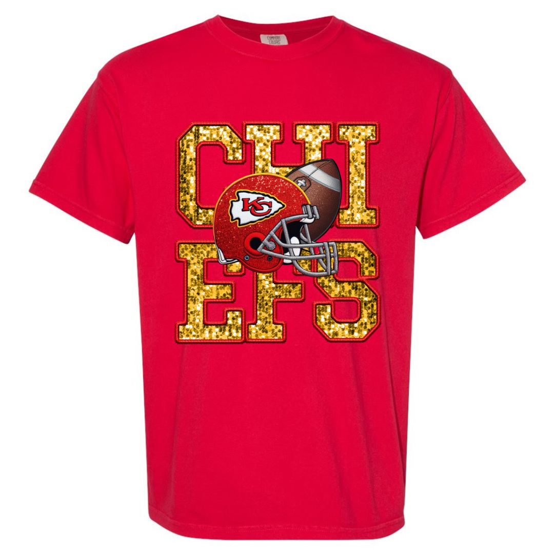 Chiefs Faux Sequins T-shirt