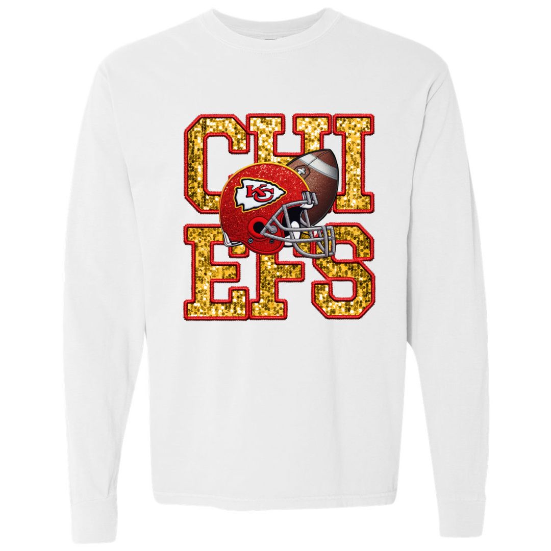 Chiefs Faux Sequins T-shirt
