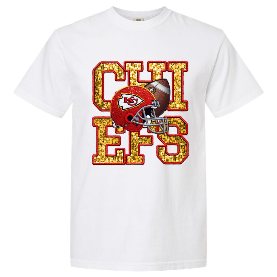 Chiefs Faux Sequins T-shirt