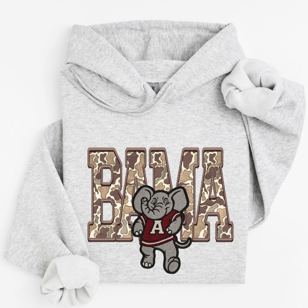 BAMA Camo Mascot Sweatshirt
