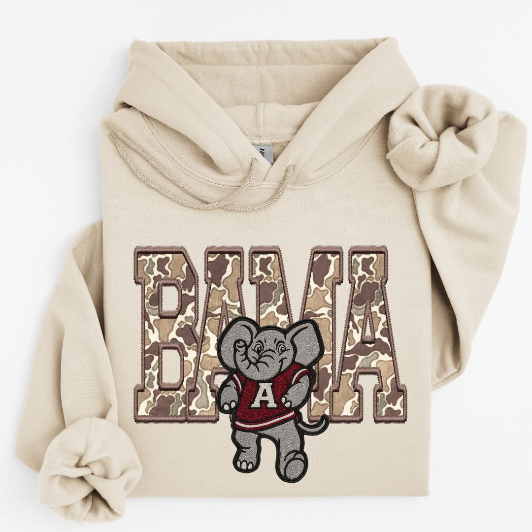 BAMA Camo Mascot Sweatshirt