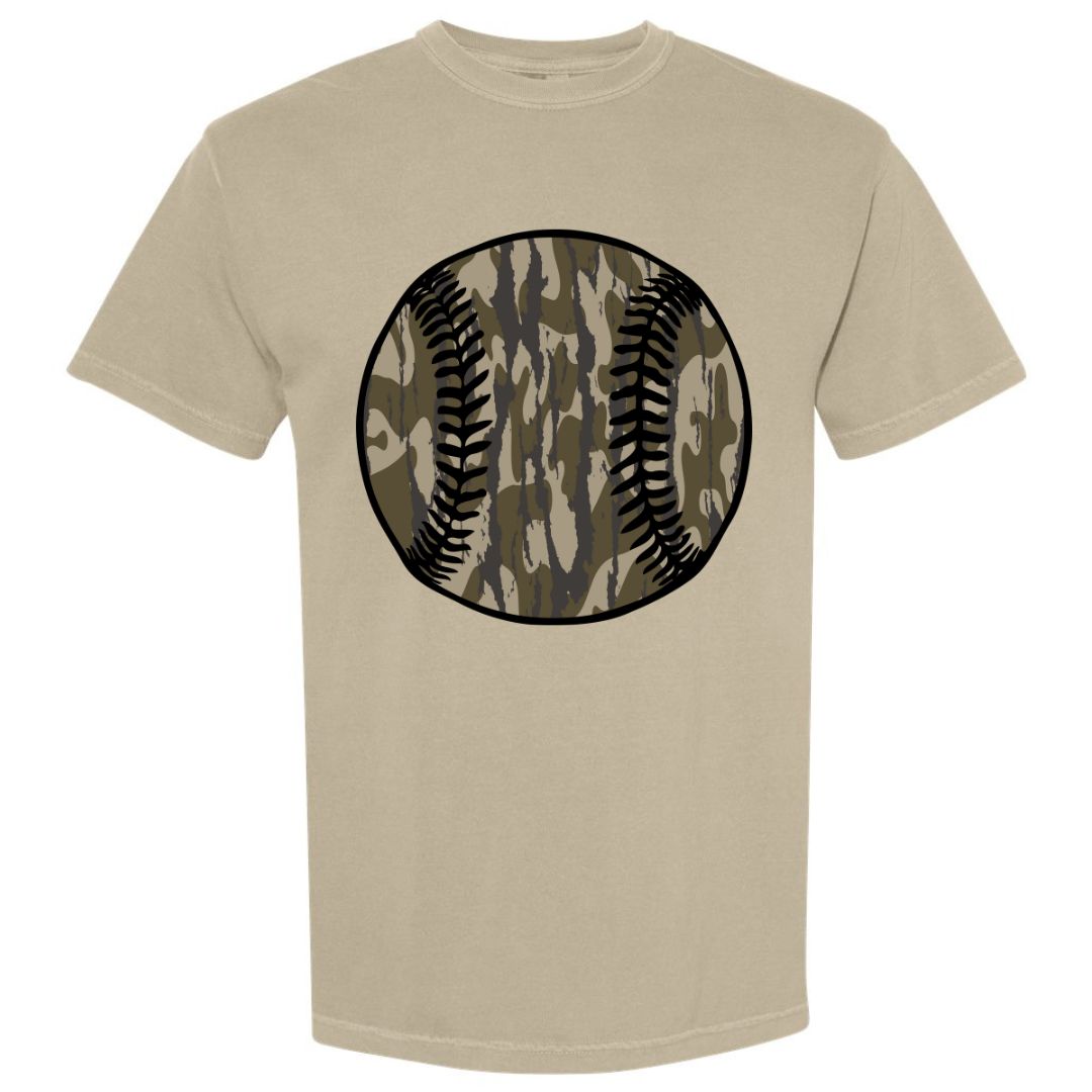 Camo Baseball T-shirt