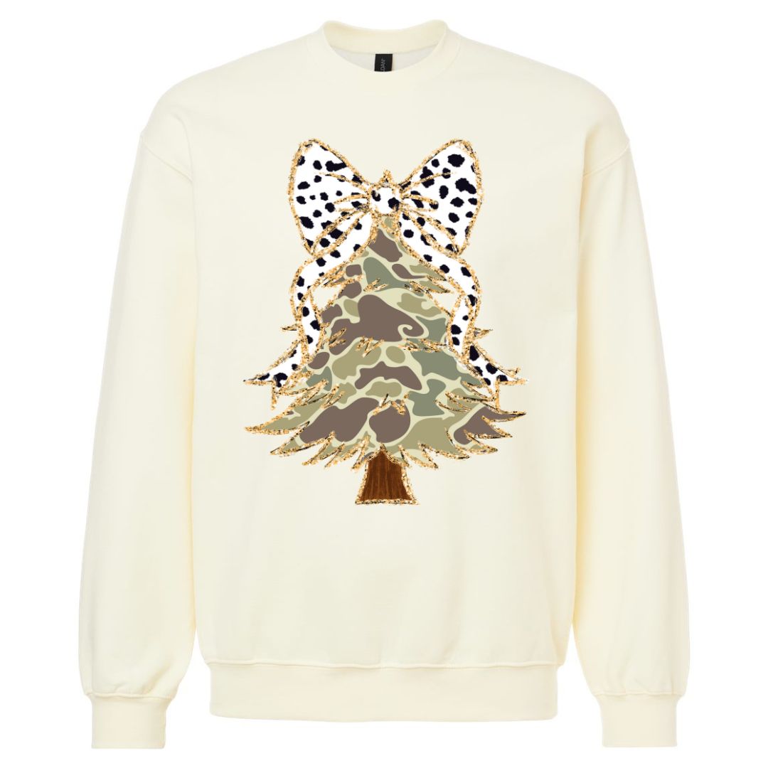 Camo Christmas Tree Sweatshirt