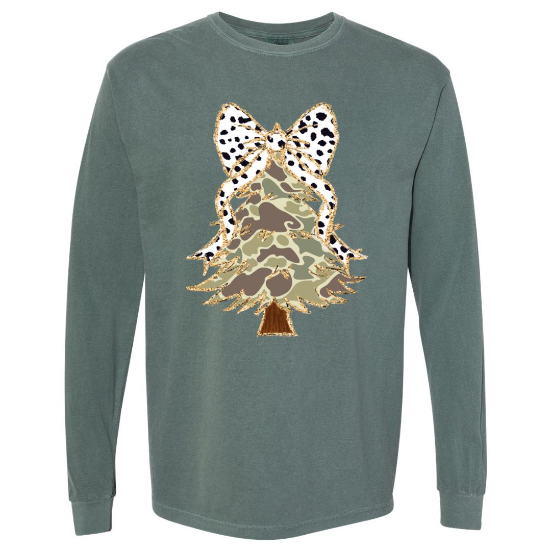 Camo Christmas Tree T-shirt