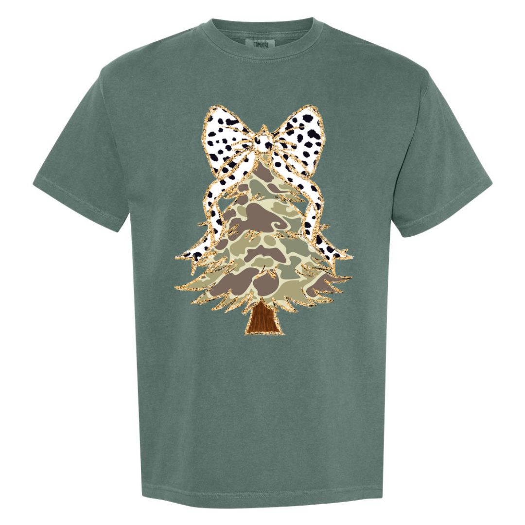 Camo Christmas Tree T-shirt
