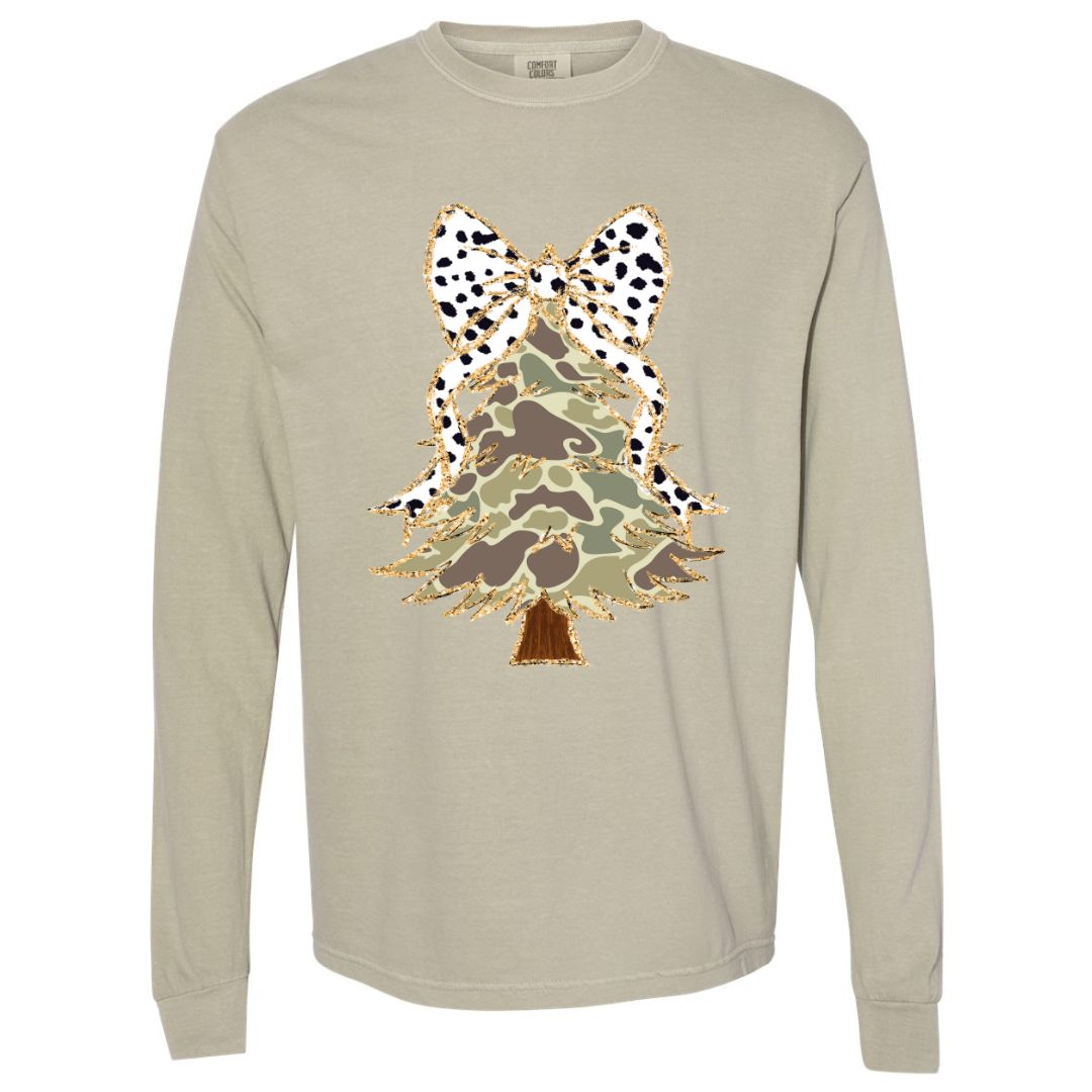 Camo Christmas Tree T-shirt