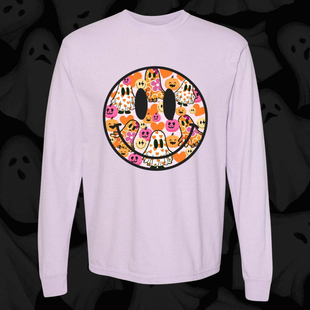 Colorful Ghost Smiley
