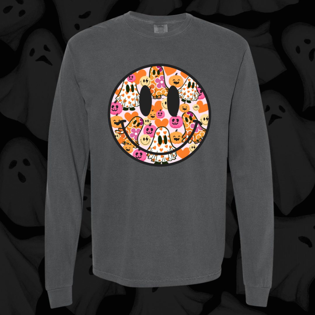 Colorful Ghost Smiley