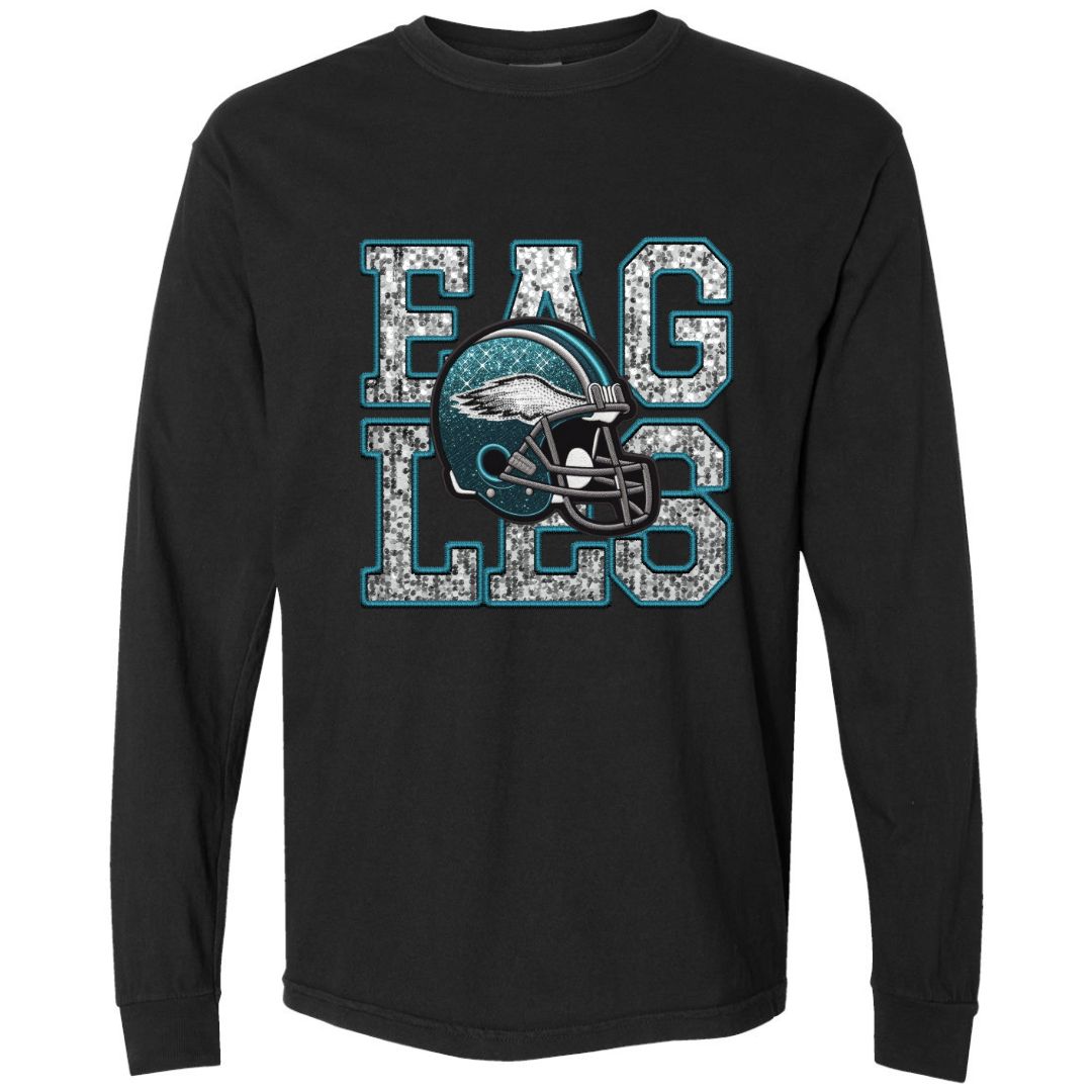 Eagles Faux Sequins T-shirt