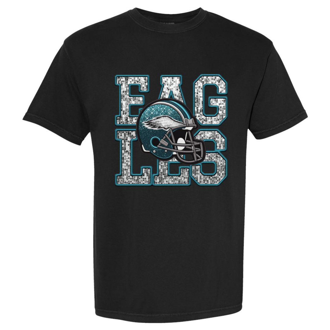 Eagles Faux Sequins T-shirt