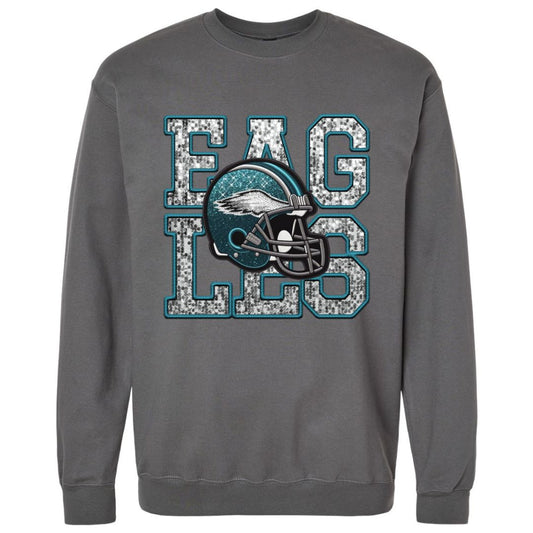 Eagles Faux Sequins Sweatshirt