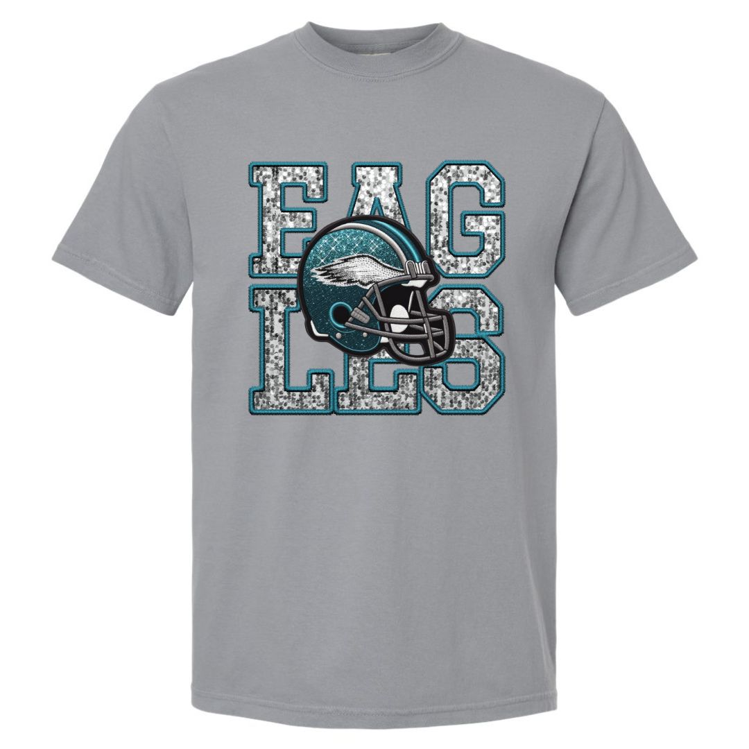 Eagles Faux Sequins T-shirt