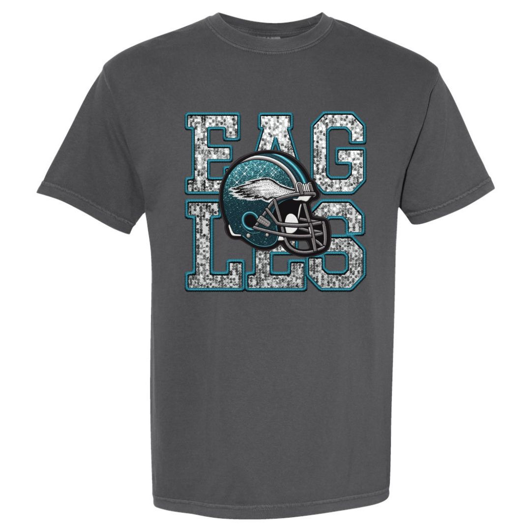 Eagles Faux Sequins T-shirt