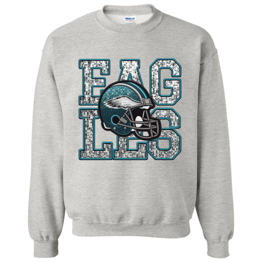 Eagles Faux Sequins Sweatshirt