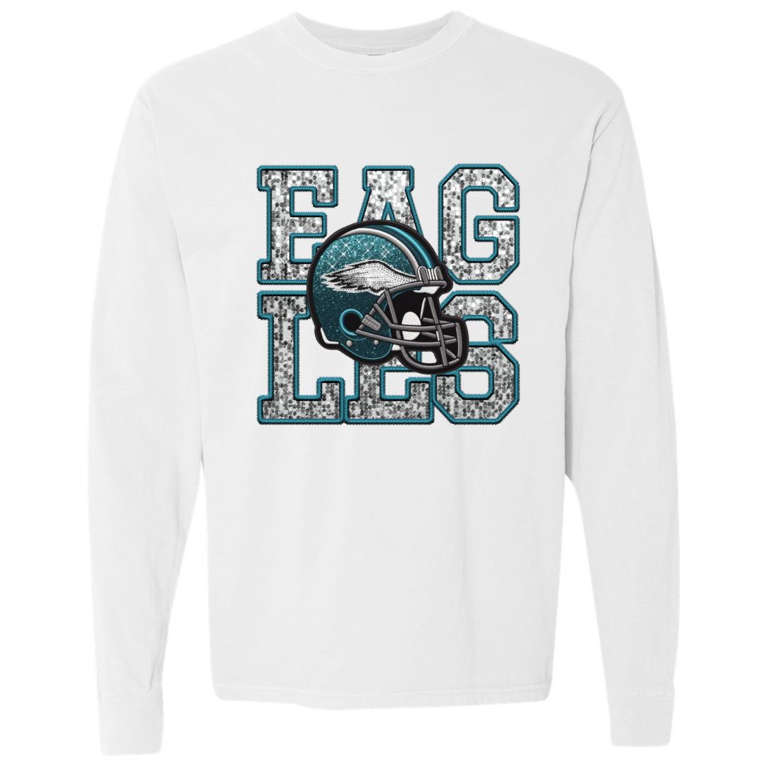 Eagles Faux Sequins T-shirt