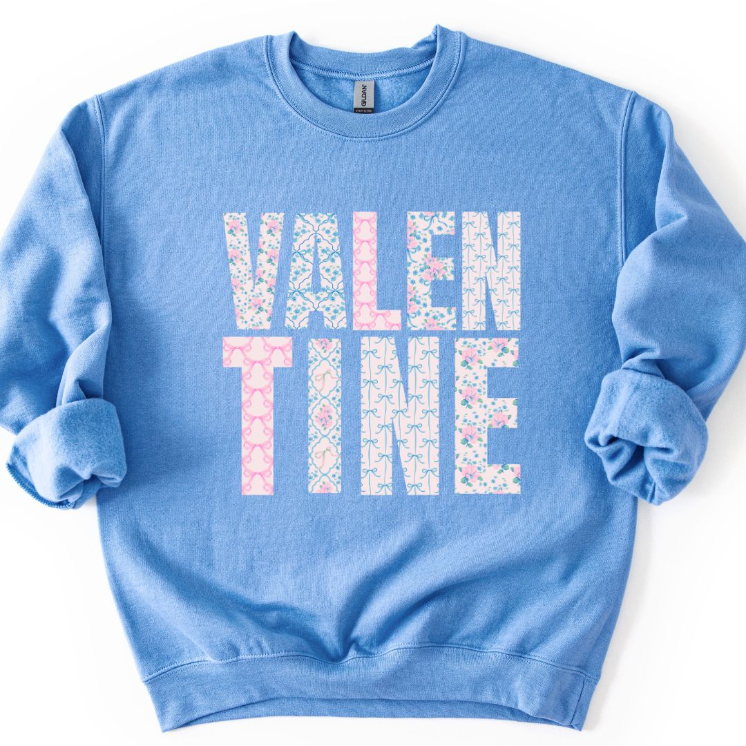 Something Blue VALENTINE Crewneck Sweatshirt