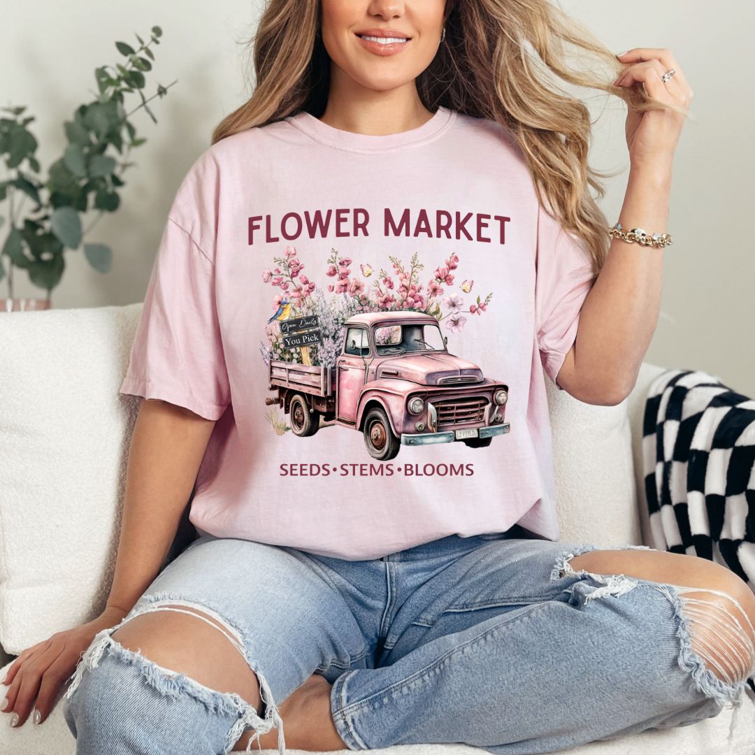 Flower Market T-shirt