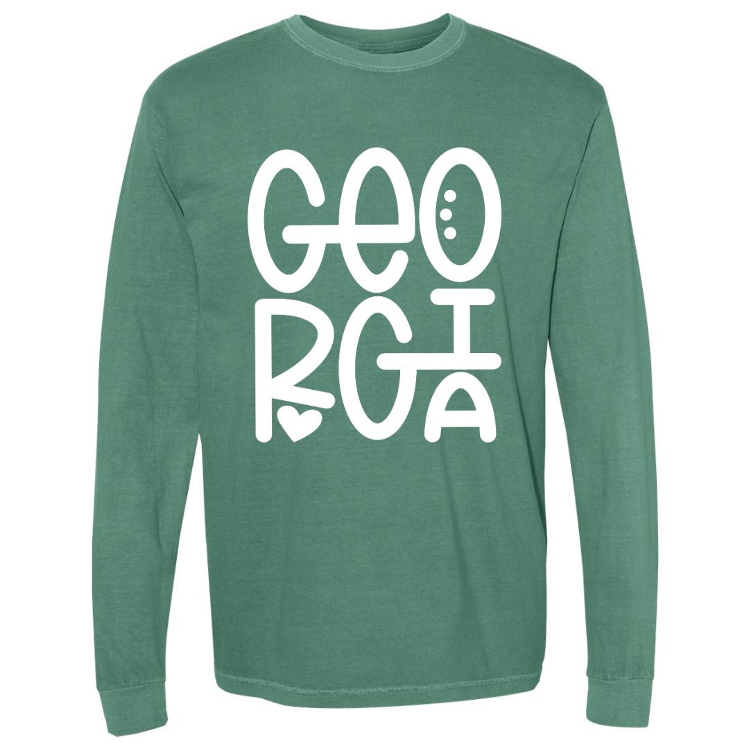 Georgia Comfort Colors Long Sleeve T-shirt