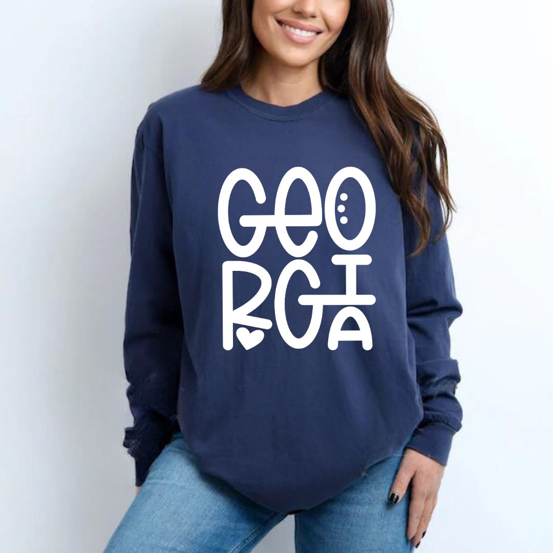 Georgia Comfort Colors Long Sleeve T-shirt
