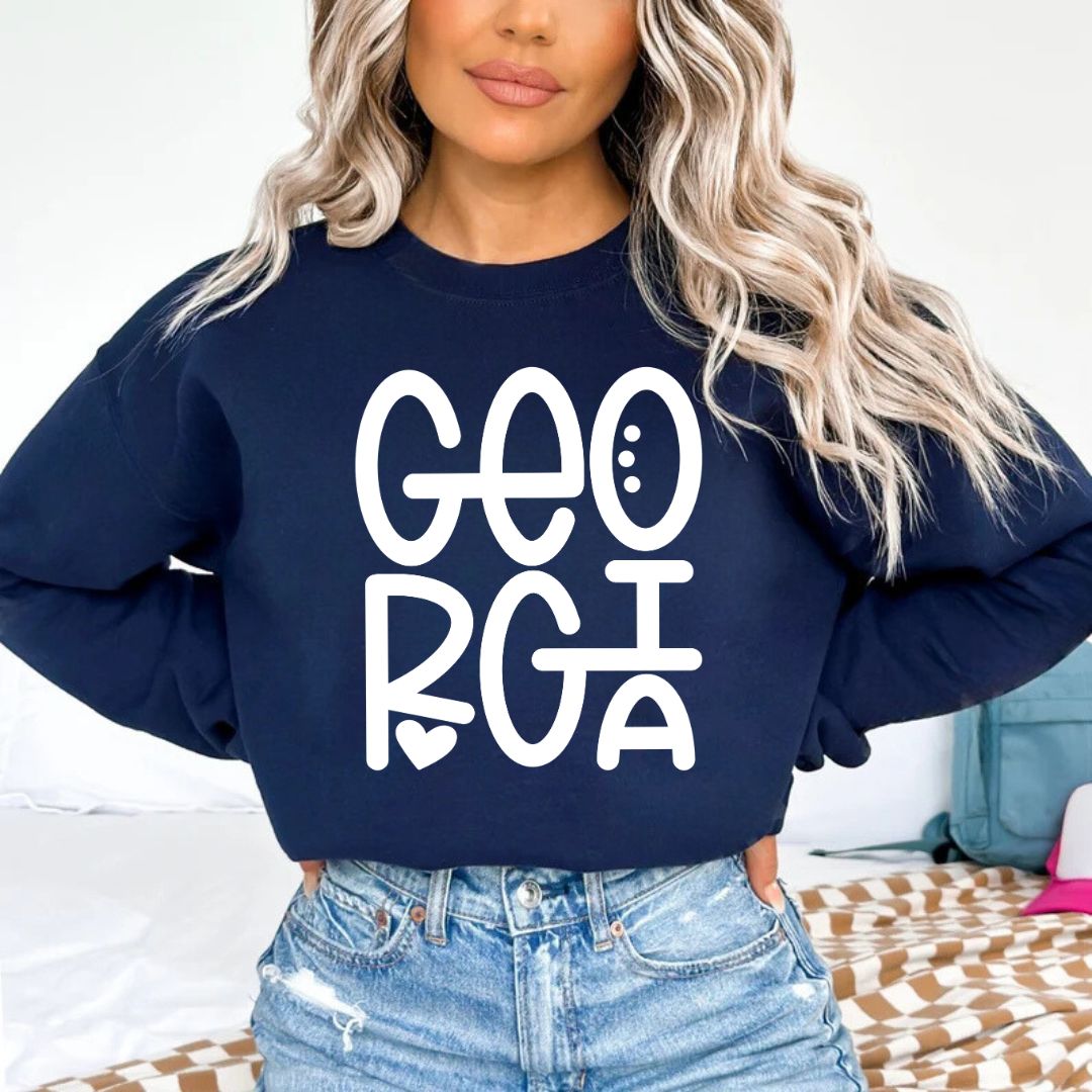 Georgia Crewneck Sweatshirt