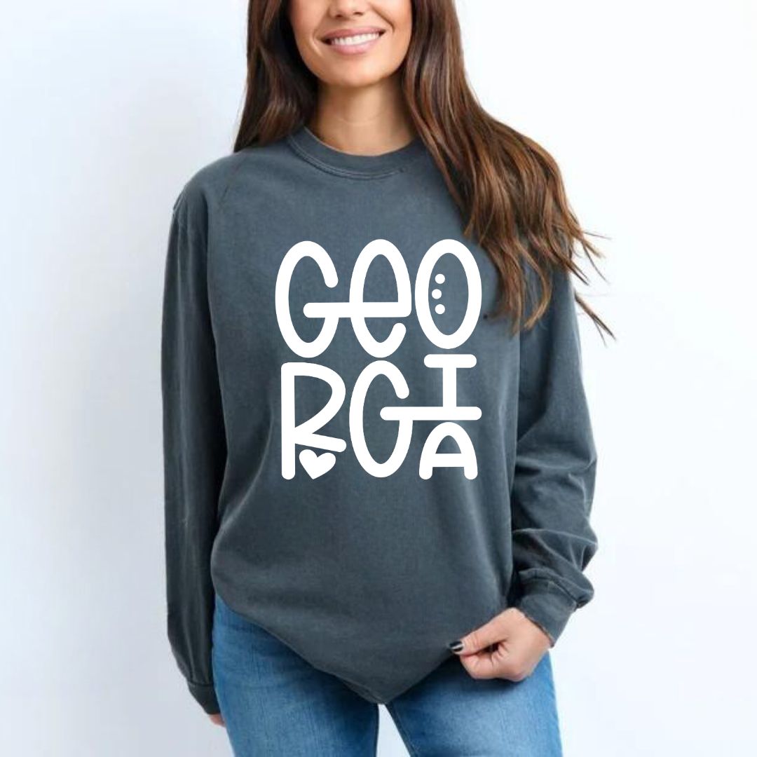 Georgia Comfort Colors Long Sleeve T-shirt