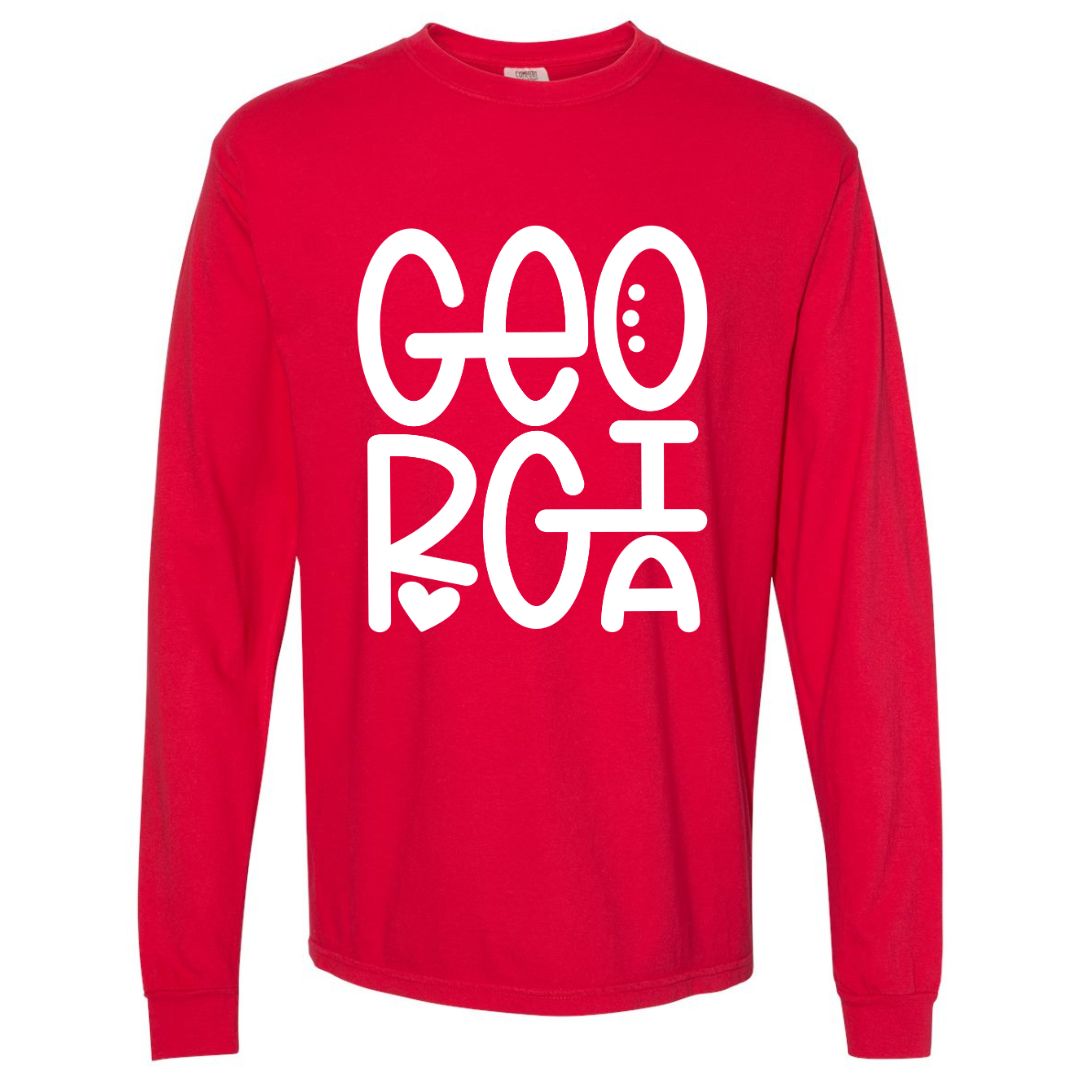 Georgia Comfort Colors Long Sleeve T-shirt