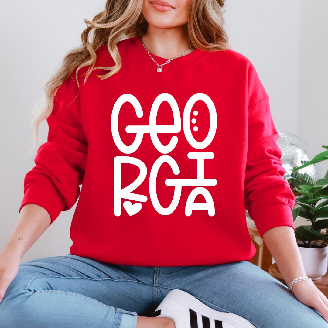 Georgia Crewneck Sweatshirt