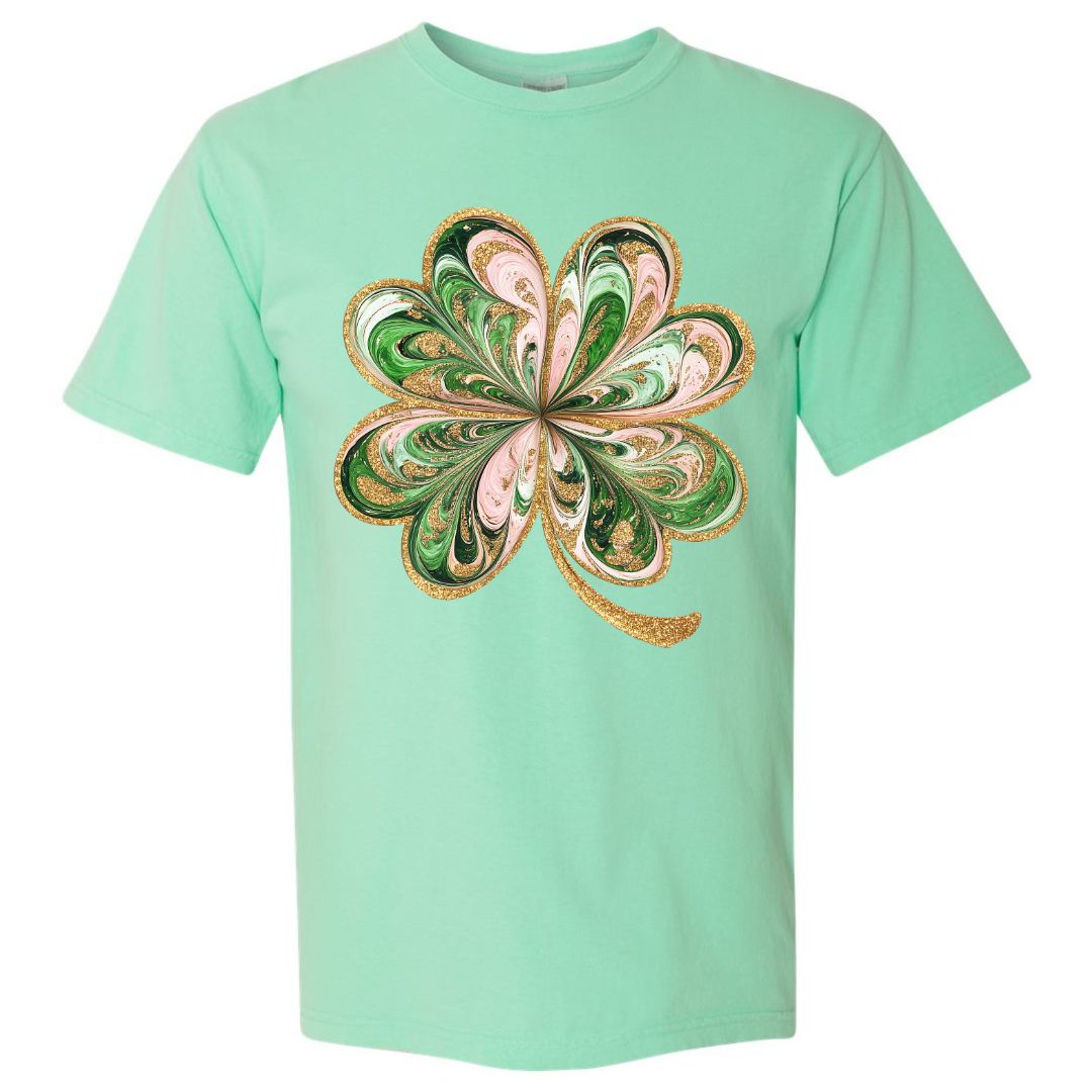 Glitter Shamrock T-shirt