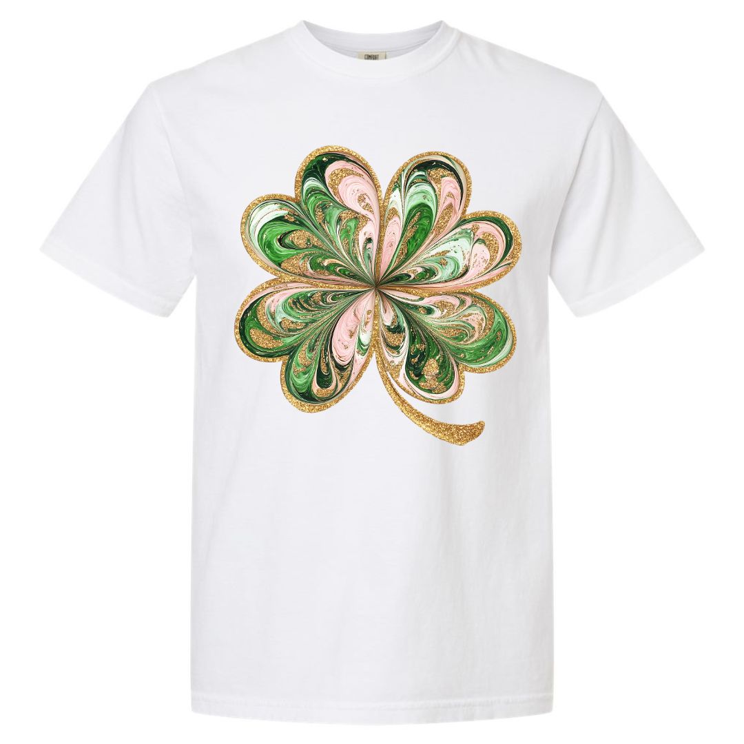 Glitter Shamrock T-shirt