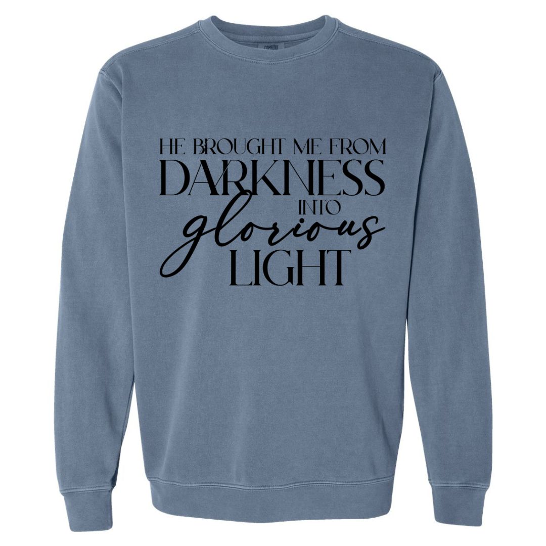 Glorious Light Comfort Colors Sweatshirt