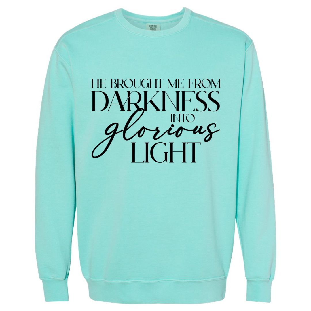 Glorious Light Comfort Colors Sweatshirt