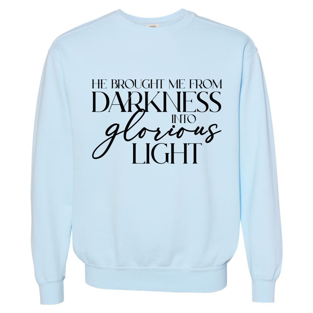 Glorious Light Comfort Colors Sweatshirt