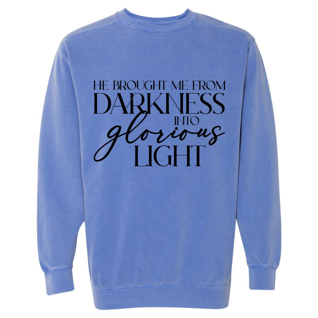 Glorious Light Comfort Colors Sweatshirt