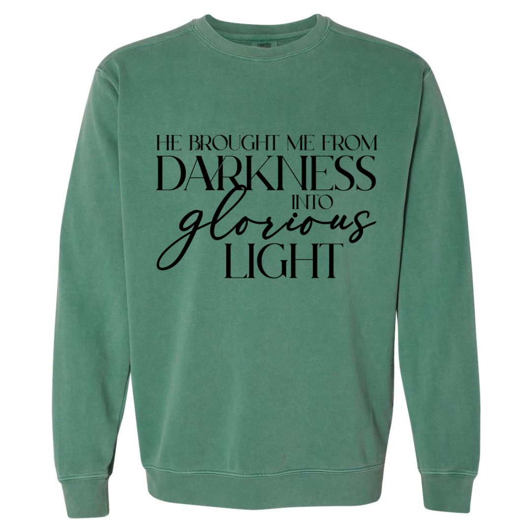 Glorious Light Comfort Colors Sweatshirt