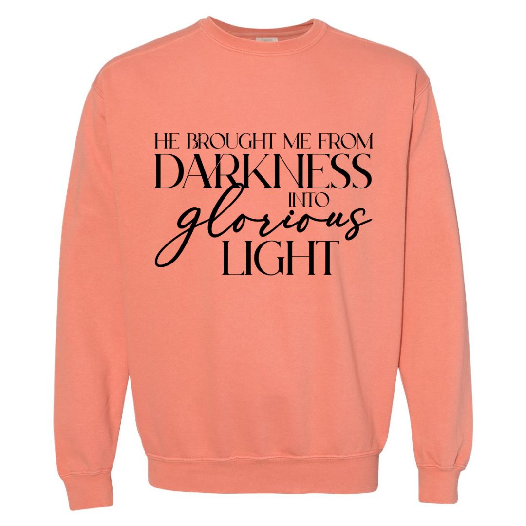 Glorious Light Comfort Colors Sweatshirt