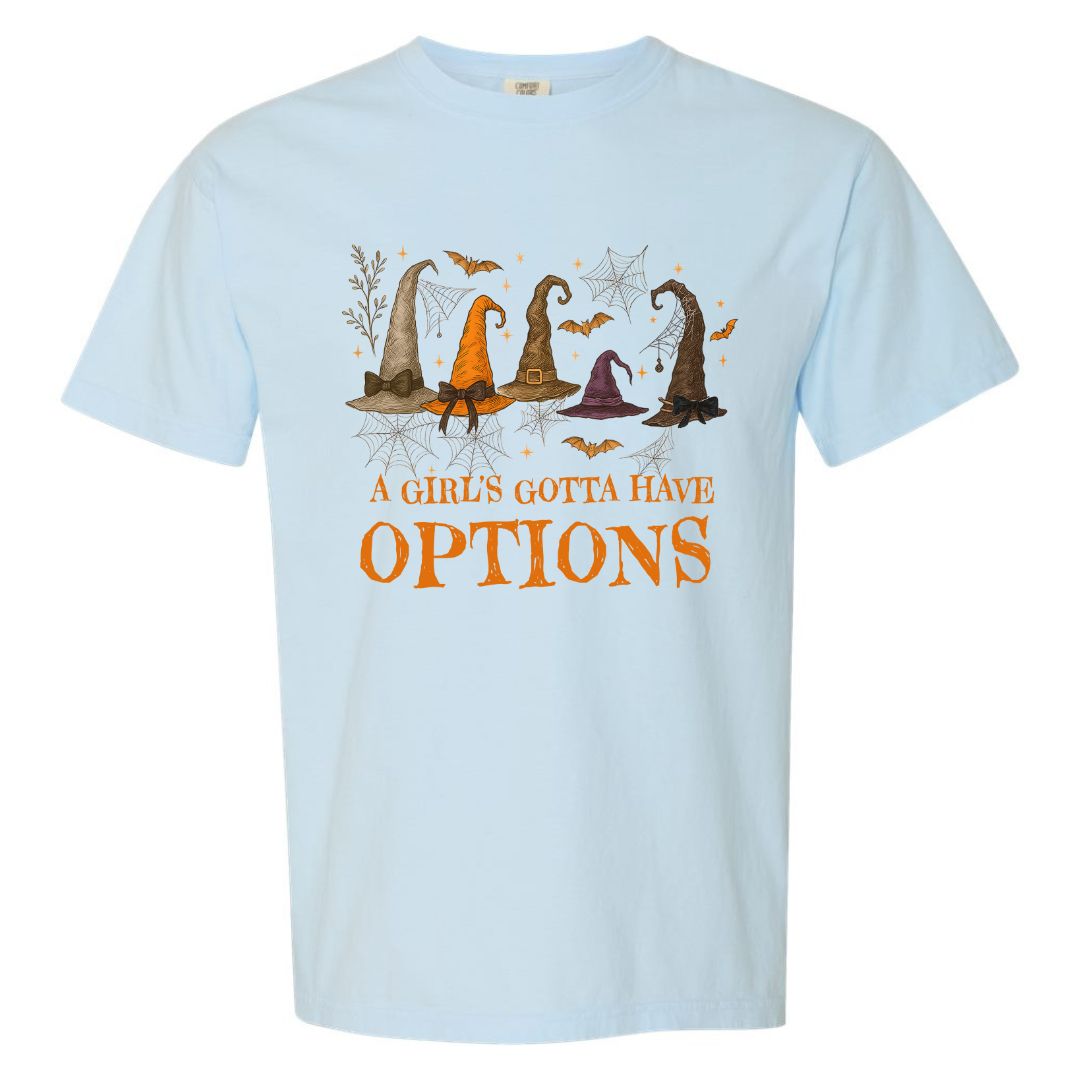 Gotta Have Options (Hats) T-shirt